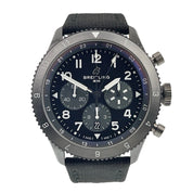 Breitling Super Avi Ceramic Black Dial 46mm Automatic Men’s Watch SB0445