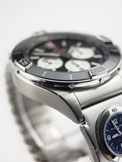 Breitling Chronomat Stainless Steel Black Dial 44mm Automatic Men’s Watch AB0136