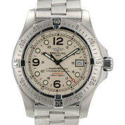 Breitling Super Ocean Steelfish White Dial Steel 44mm Automatic Mens A17390