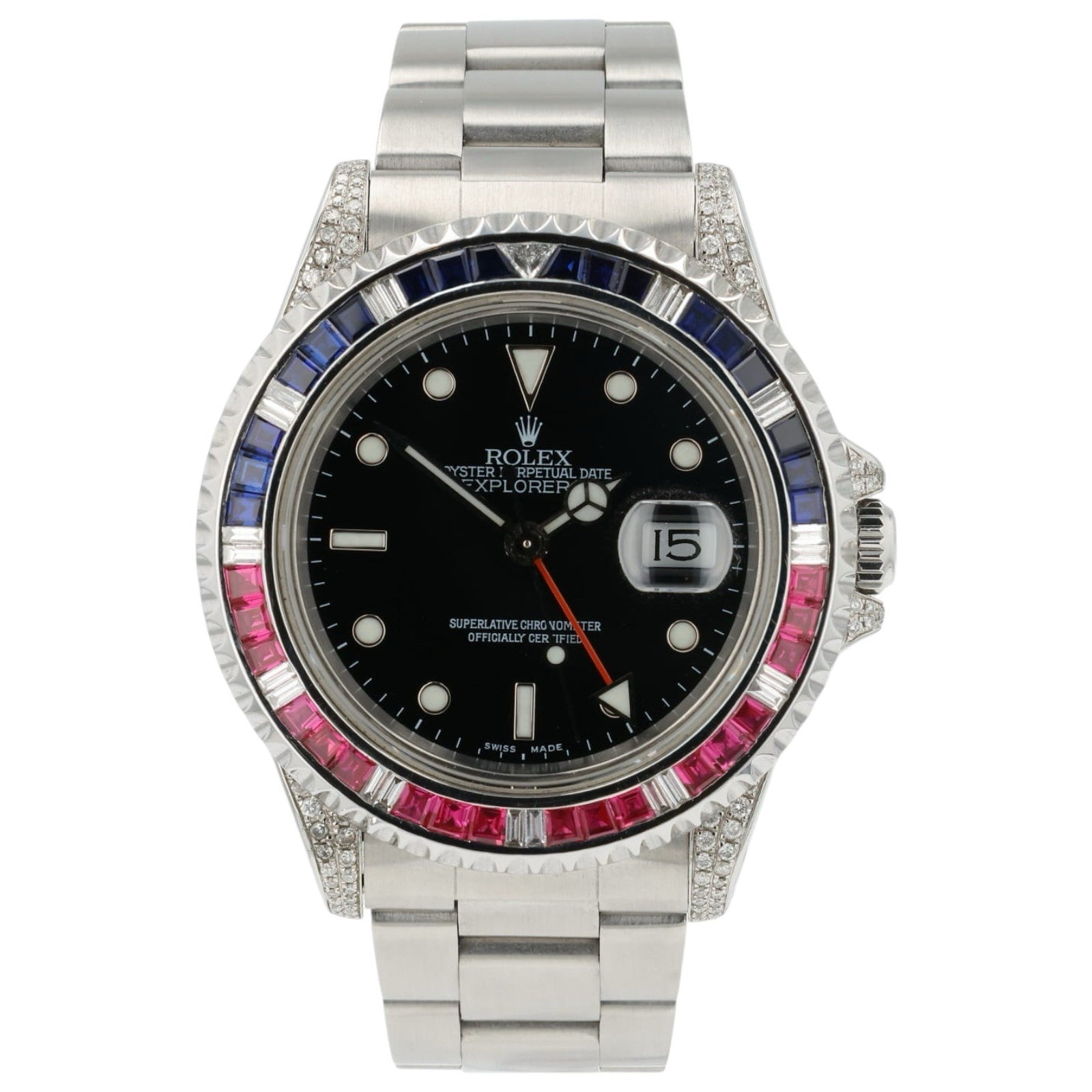 Rolex Explorer II Black Dial Stainless Steel 40mm Automatic Men’s Watch 16570