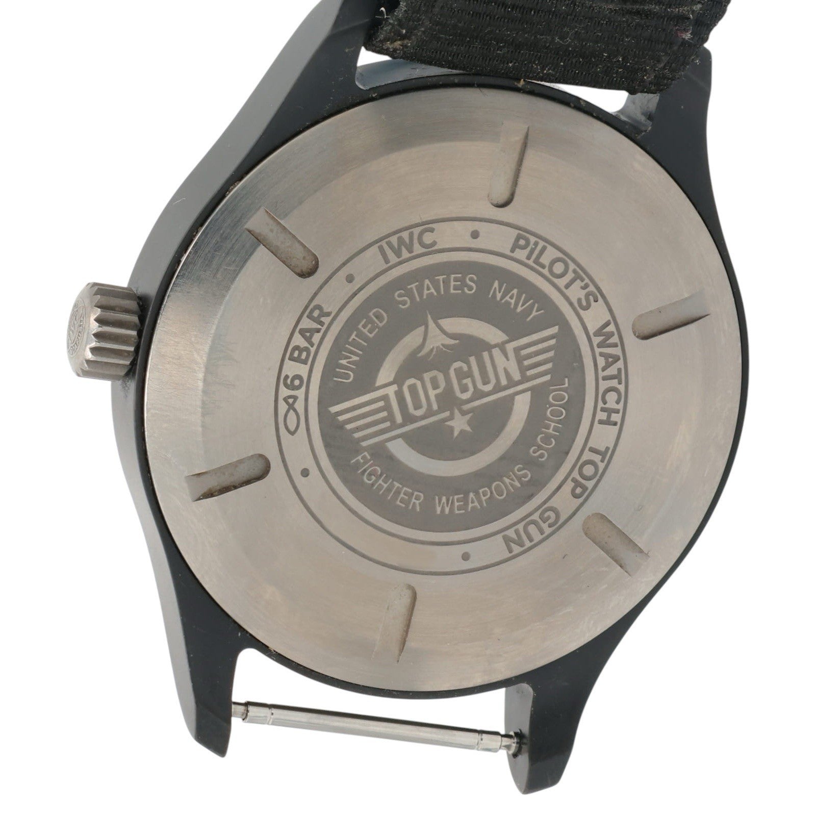IWC Top Gun Ceramic Black Dial 41mm Automatic Movement Men’s Watch IW326901