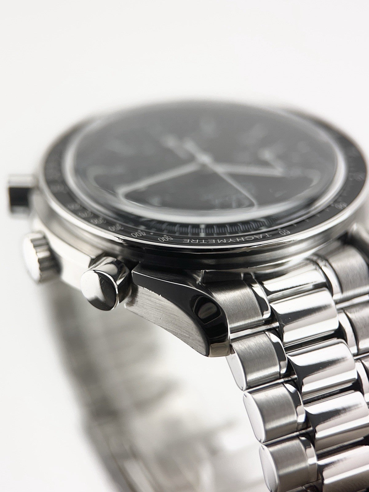 Omega Speedmaster Stainless Steel Black Dial 39mm Automatic Men’s Watch 3510.50