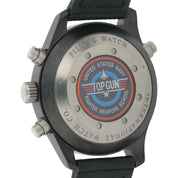 IWC Pilot Chronograph Top Gun Ceramic Black Dial 46mm Automatic Mens IW379901
