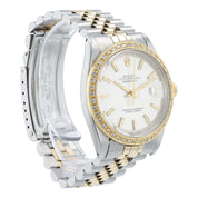 Rolex Two-tone Datejust Silver Dial Gold & Steel 36mm Automatic Men’s 1601