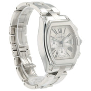 Cartier Roadster Silver Dial Stainless Steel 43mm Automatic Men’s Watch W62019X6