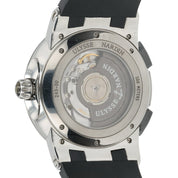 Ulysse Nardin Executive Dual Time Silver Dial Steel 43mm Automatic Men’s 243-00