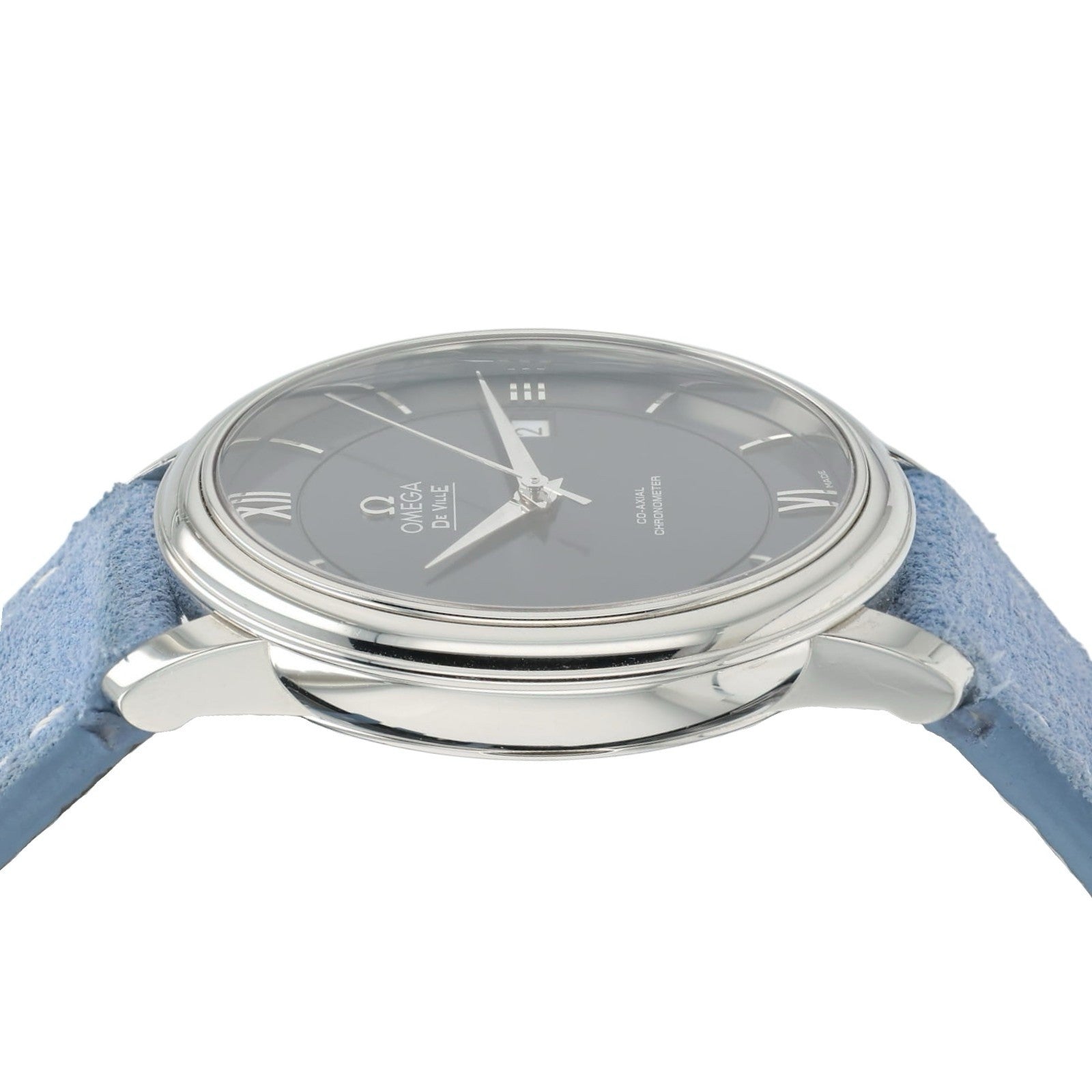 Omega Deville Blue Dial Stainless Steel 39.5mm Automatic 424.13.40.20.03.001