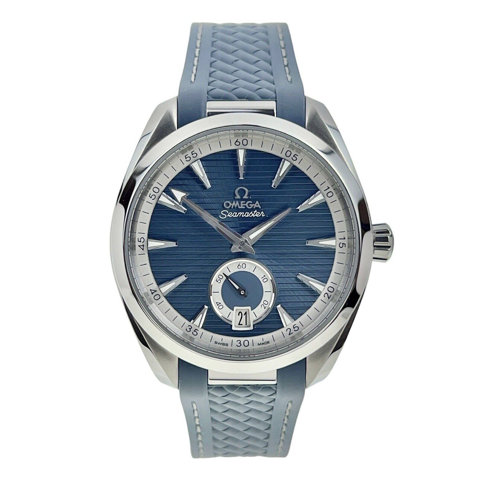 2024 Omega Seamaster Aqua Terra Steel Blue 41mm Automatic Men’s Watch