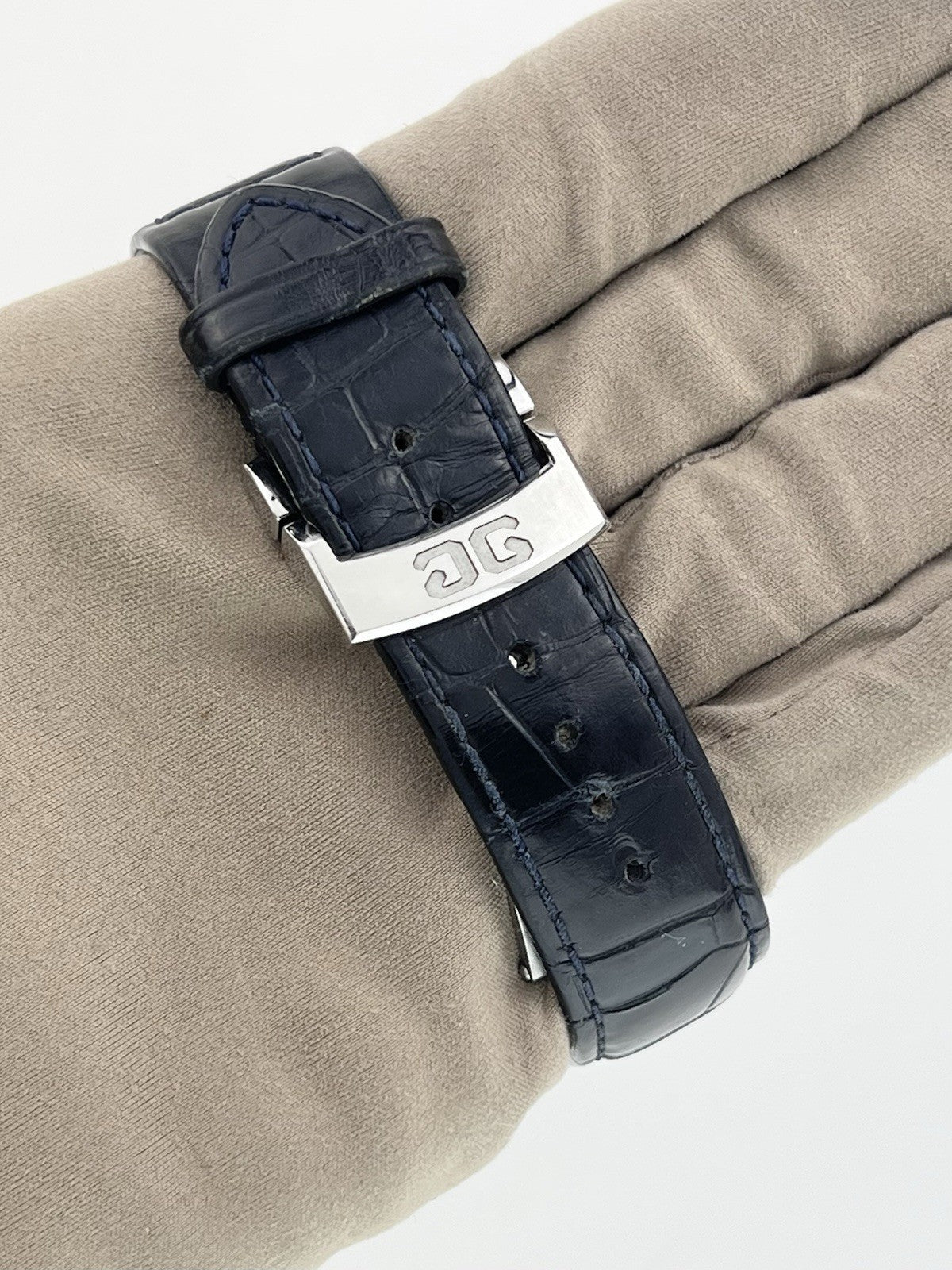 Glashutte PanoMaticLunar Steel Blue Dial 40mm Automatic Men's 1-90-02-46-32-01