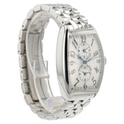 Franck Muller Master Banker Silver Dial Steel 32mm Automatic Mens Watch 2852MB