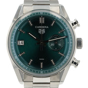 Tag Heuer Carrera Green Dial Stainless Steel 39mm Automatic Men’s Watch CBS2211