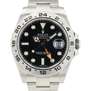 Rolex Explorer II Black Dial Stainless Steel 42mm Automatic Mens Watch 216570