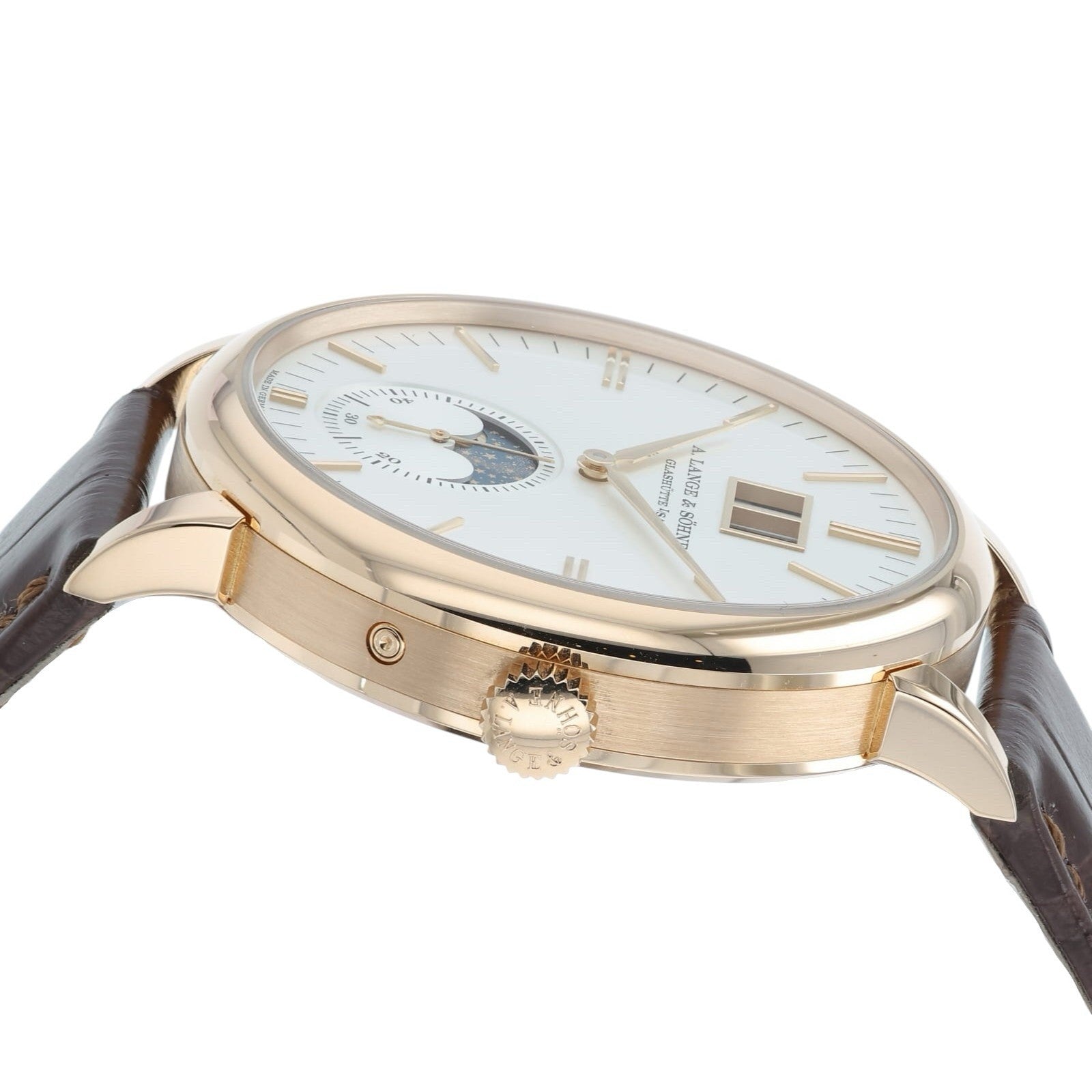 2025 A. Lange & Sohne Saxonia Silver Dial 18k Rose Gold 40mm Auto Watch 384.032