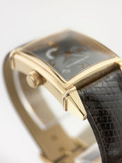 Girard Perregaux Vintage 18k Rose Gold Grey Dial 32mm Automatic Men's Watch 2585