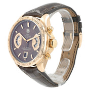 Tag Heuer Grand Carrera Brown Dial 18k Rose Gold 43mm Automatic Men’s CAV514C
