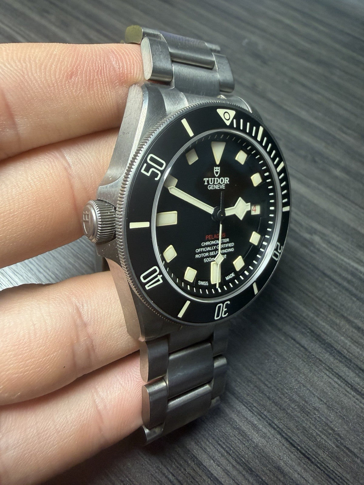 Tudor Pelagos LHD Mens Automatic Titanium Watch 25610TNL - Watch Only