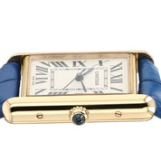 Cartier Tank Louis Cartier 18k Yellow Gold Silver Dial 25mm Quartz W1529756