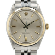 Rolex Oyster Perpetual Silver Dial Steel and Gold 34mm Automatic Men’s 1002