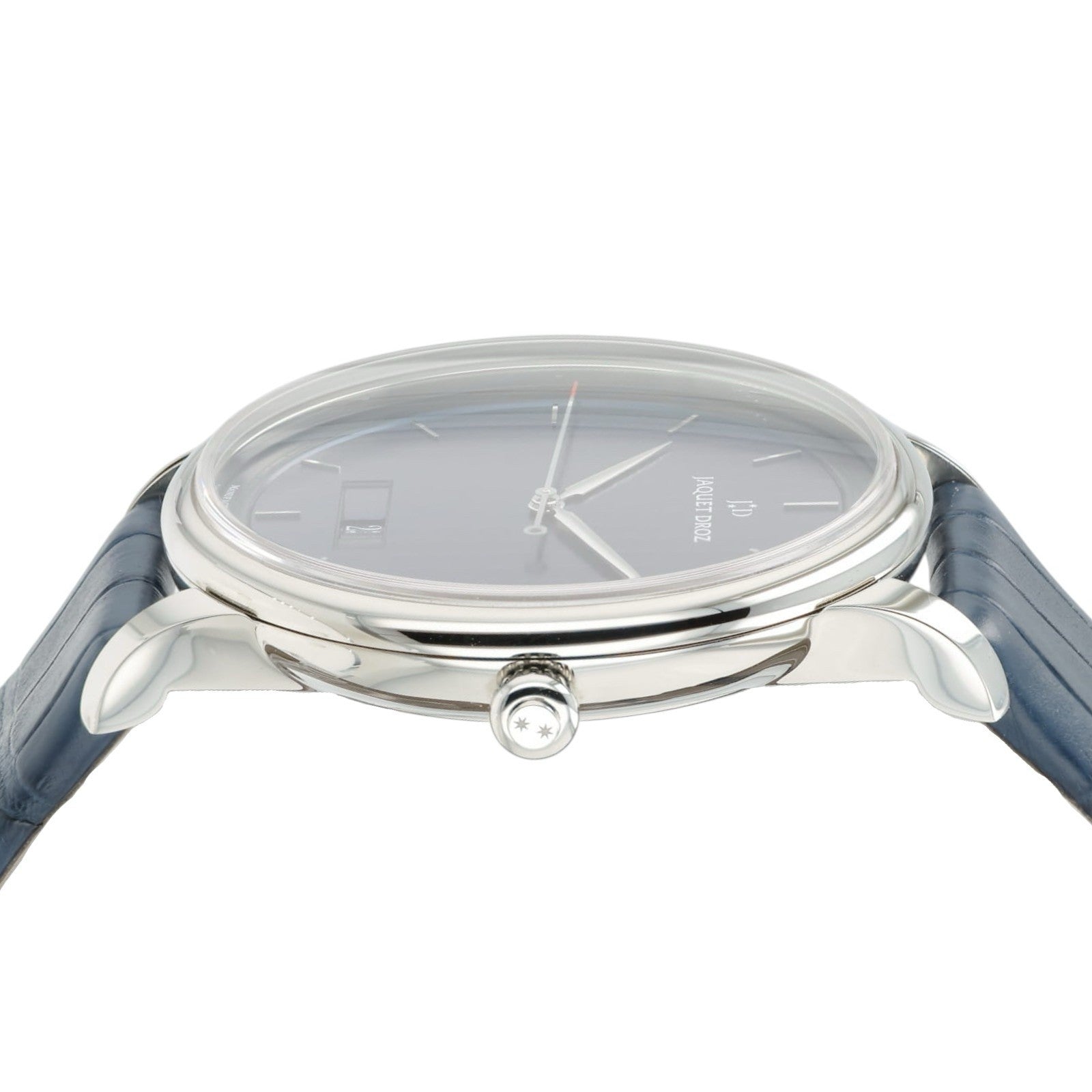 Jaquet Droz Grande Heure Blue Dial Stainless Steel 43mm Automatic J017530241