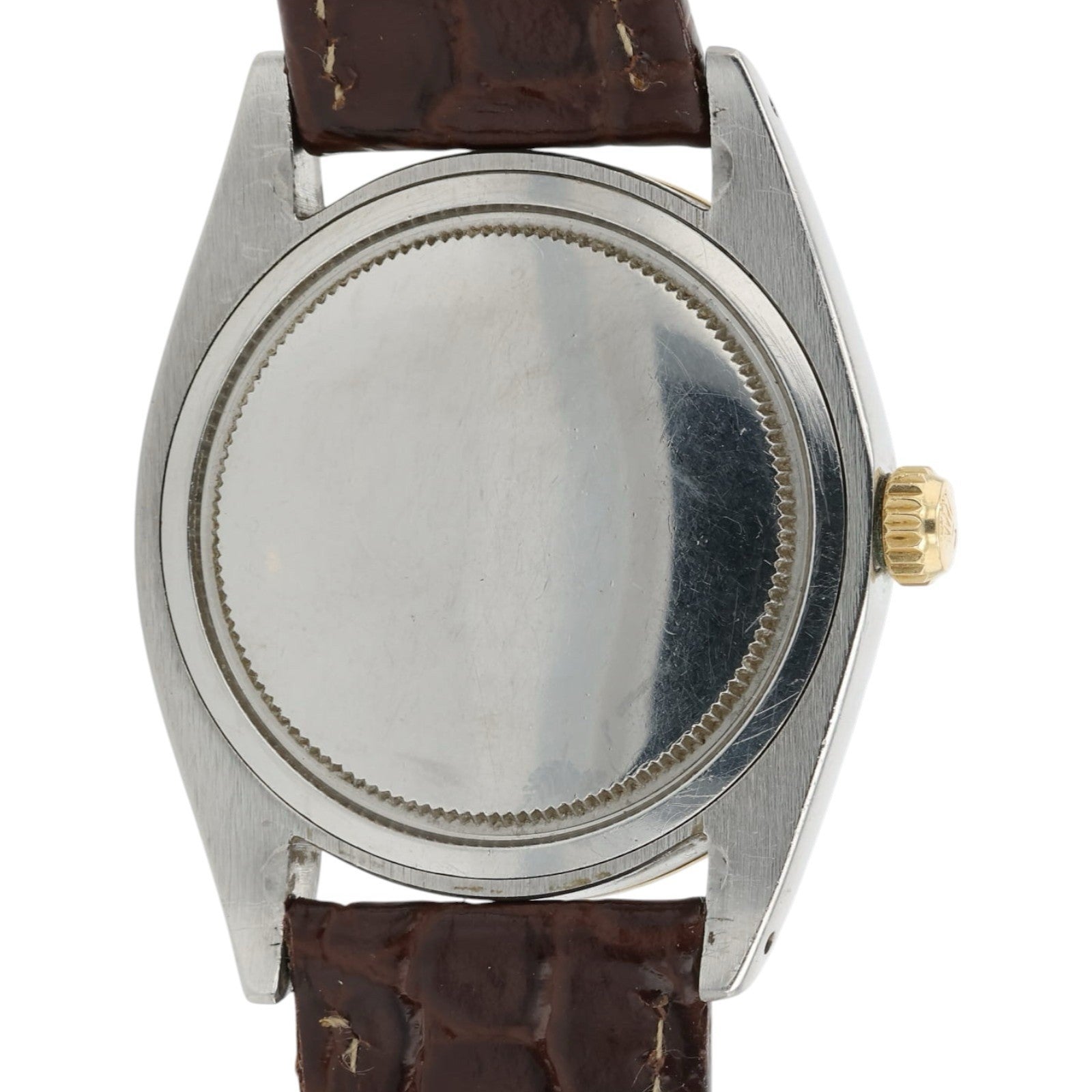 Rolex Date White Dial Stainless Steel 34mm Manual Wind Movement Mens Watch 6694