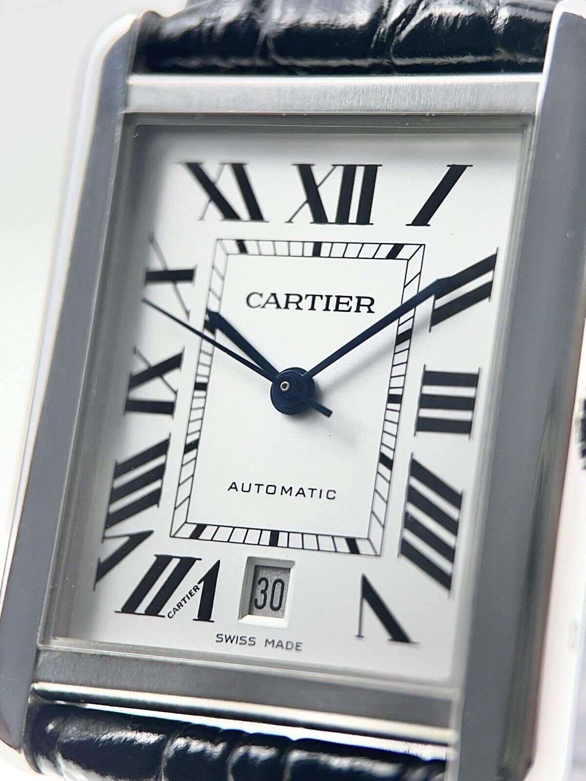 Cartier Tank Solo XL Stainless Steel 31mm Automatic Men’s Watch W5200027