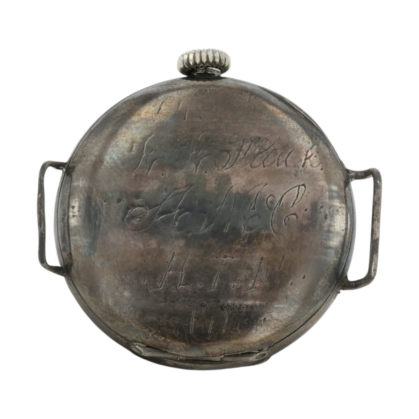 Rolex Dunklings White Dial Silver Case 33mm Manual Wind Men’s Watch