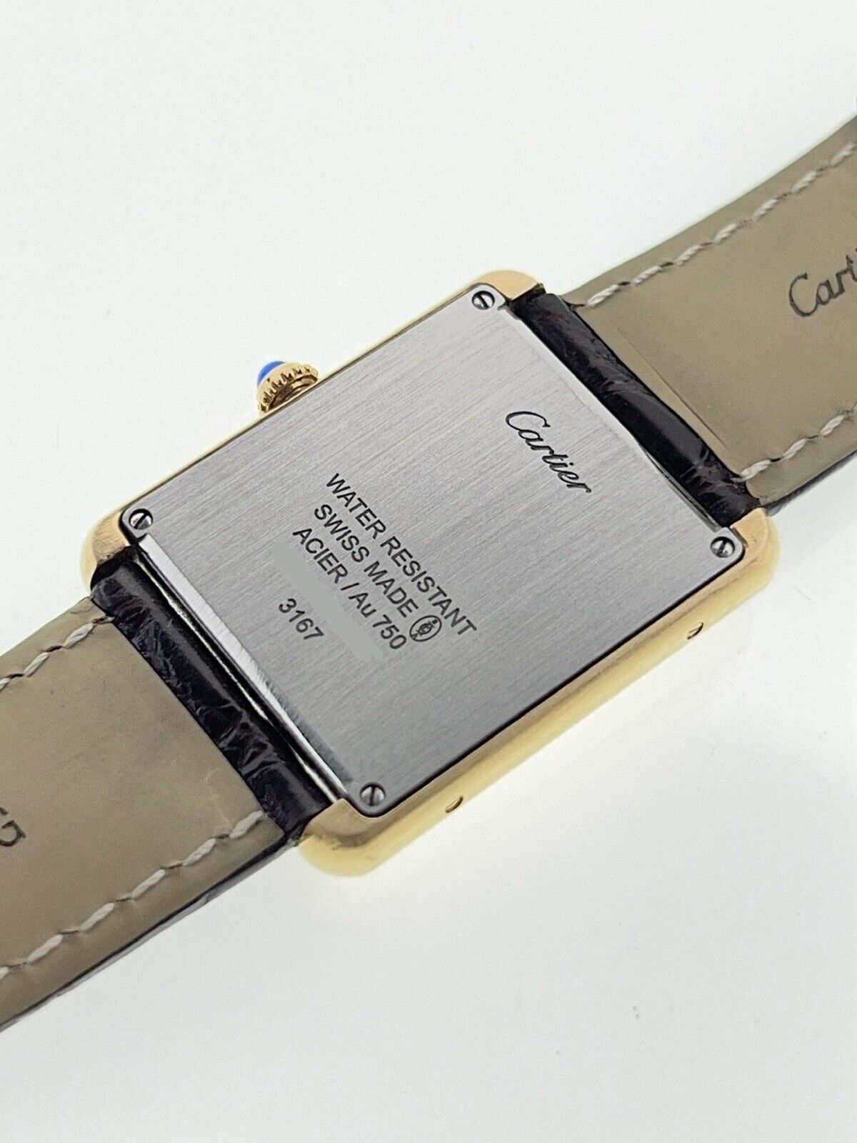 Cartier Tank Solo 18k Yellow Gold and Steel 27mm Quartz Men’s Watch W5200004