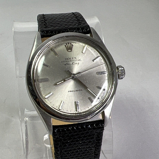 1973 ROLEX Oyster Perpetual Air-King 5500 Cal.1520 Men's 34mm Ref. 1002 Working