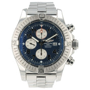Breitling Super Avenger Blue Dial Stainless Steel 48mm Automatic Mens A13370