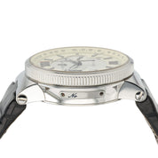 Ulysse Nardin Maxi Marine Ivory Dial Stainless Steel 41mm Automatic Mens 353-66