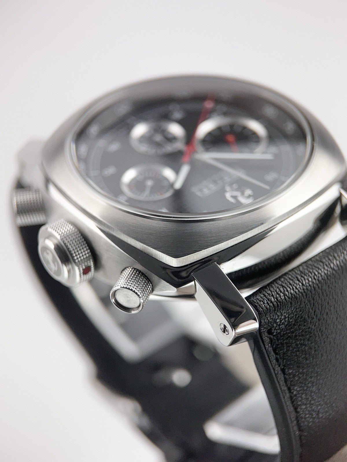 Panerai Ferrari Stainless Steel Black Dial 45mm Automatic Men’s Watch FER00005