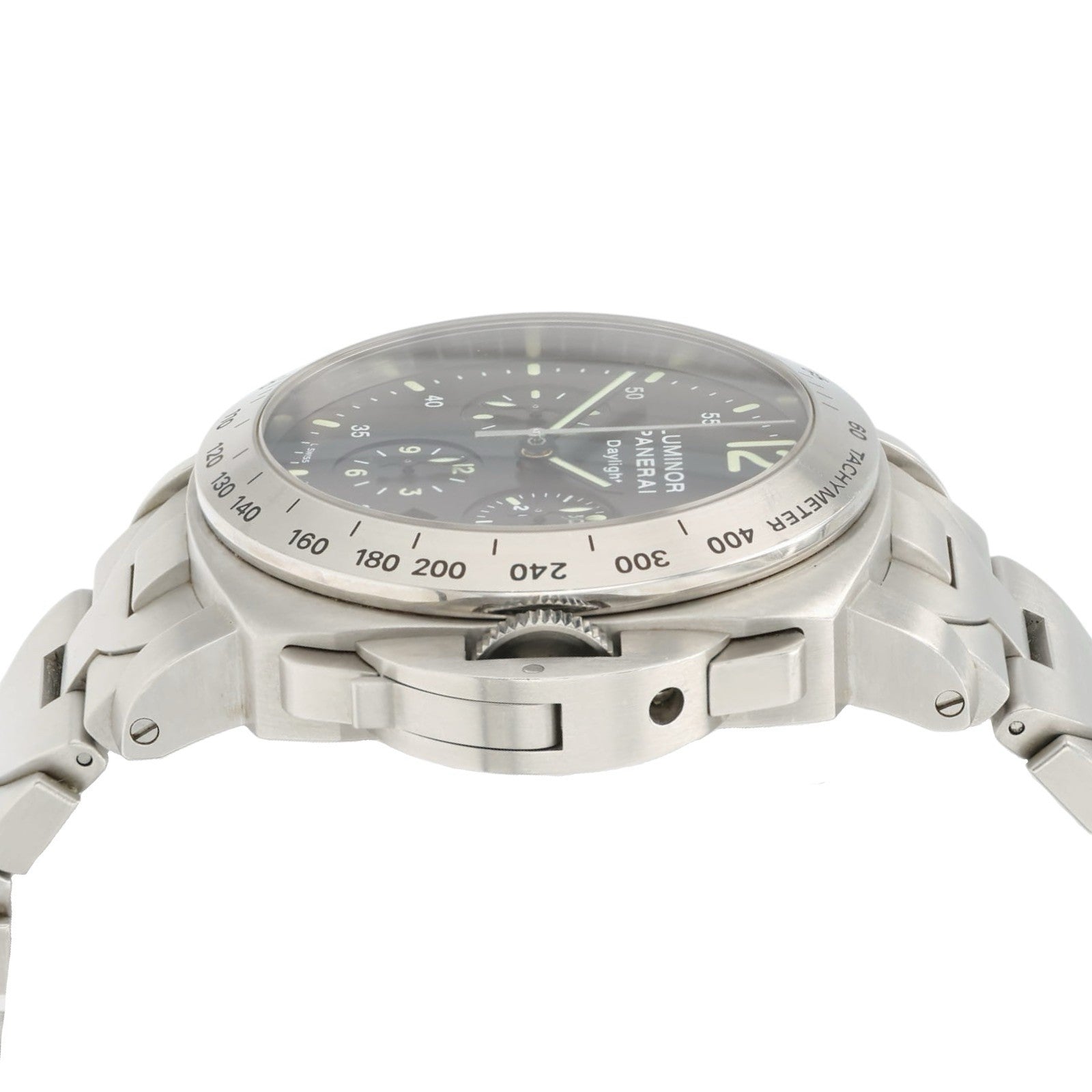 Panerai Luminor Daylight Black Dial Stainless Steel 44mm Automatic Mens PAM00236