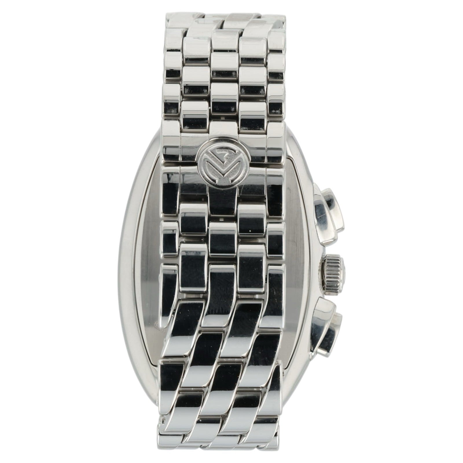 Franck Muller Conquistador Black Dial Steel 35mm Automatic Men’s Watch 8005 CC