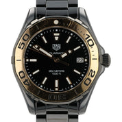 Tag Heuer Aquaracer Black Dial Ceramic 35mm Quartz Women’s Watch WAY1355