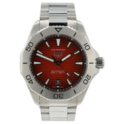 Tag Heuer Aquaracer Red Dial Stainless Steel 40mm Automatic Men’s Watch WBP2114