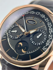 Parmigiani Fleurier Tonda 18k Rose Gold Black Dial 40mm Automatic Men’s PFC272