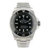 Rolex Sea Dweller Deepsea Stainless Steel Black Dial 44mm Automatic Mens 126660