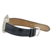 Parmigiani Fleurier Toric 18k White Gold Black Dial 40mm Automatic Mens Watch