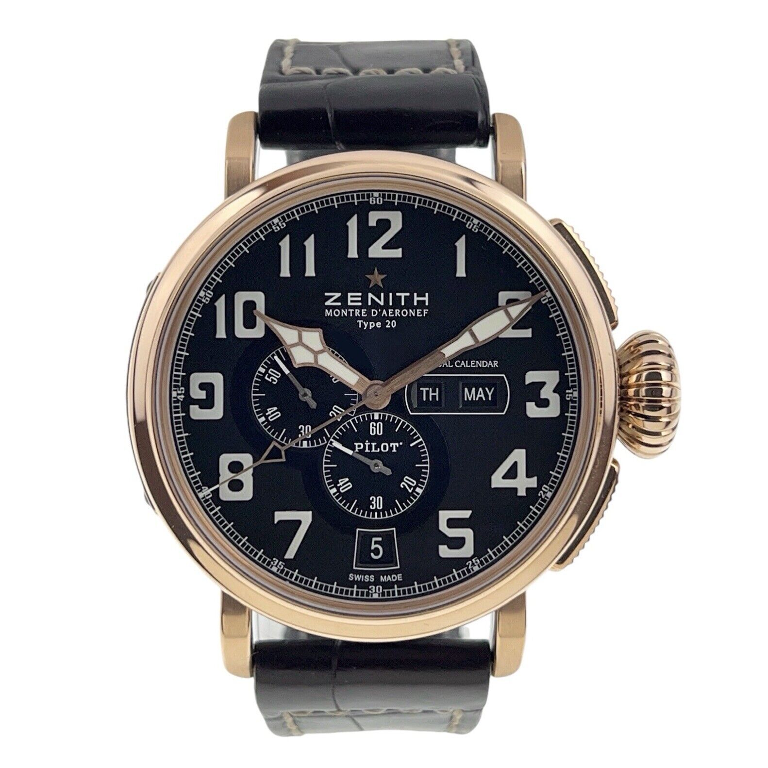 Zenith Pilot Type 20 Annual Calendar Two Tone 48mm Automatic Men’s Watch