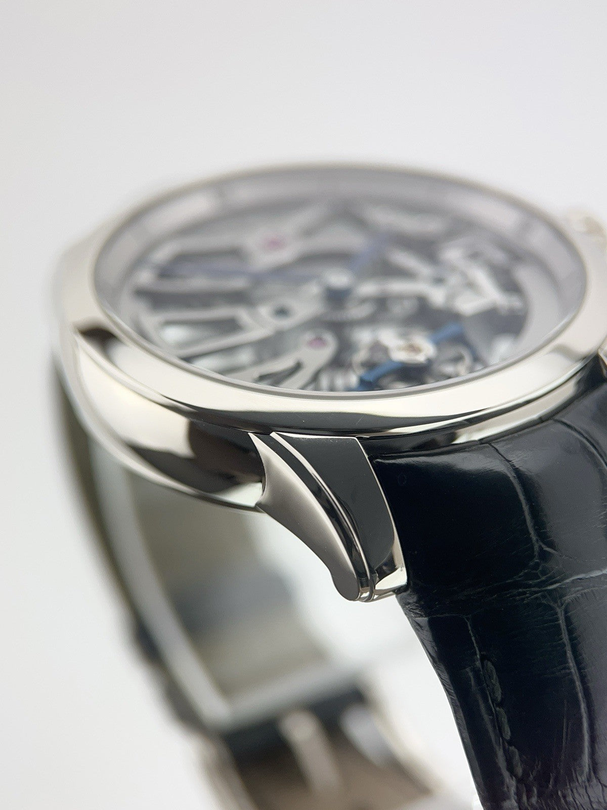 Ulysse Nardin Classic 18k White Gold Skeleton Dial 44mm Men’s Watch 1700-129
