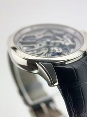 Ulysse Nardin Classic 18k White Gold Skeleton Dial 44mm Men’s Watch 1700-129