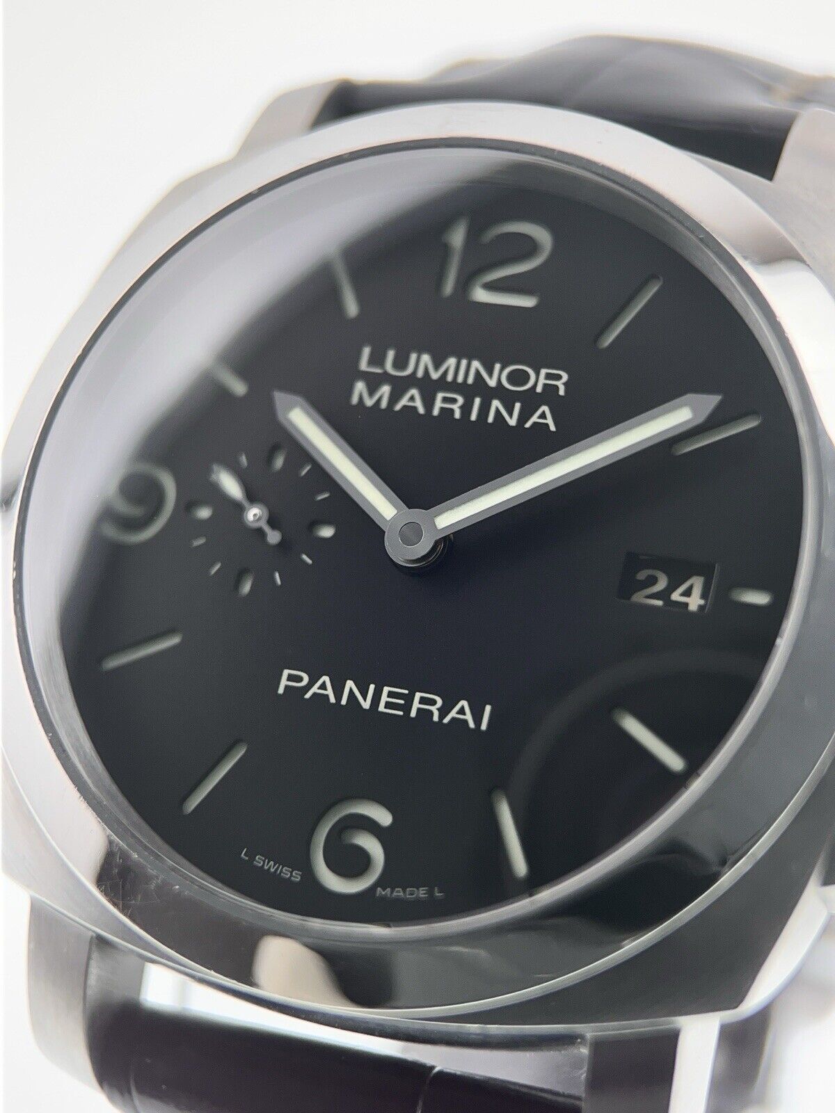 Panerai Luminor Marina 1950 3 Days Steel Black Dial 44mm Men's Watch PAM00312