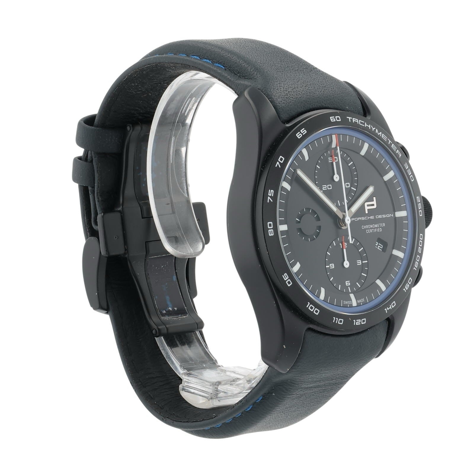 Porsche Design Chronotimer Black Dial Titanium 42mm Automatic Men’s 6014.0001
