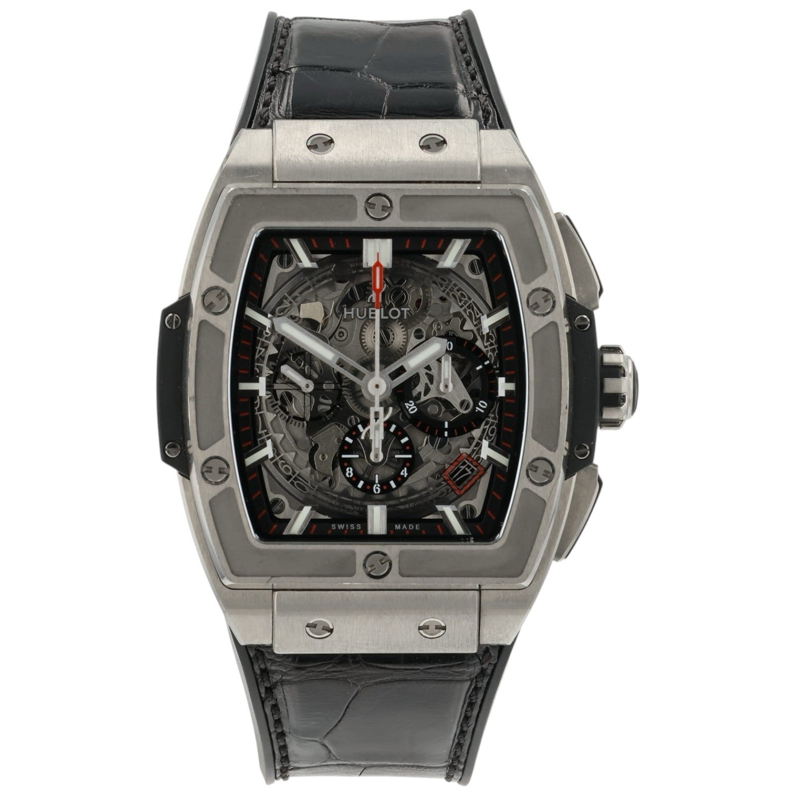 Hublot Spirit Of Big Bang Skeleton Dial Titanium 42mm Automatic 641.NX.0173.LR