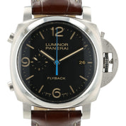 Panerai Luminor Flyback Black Dial Stainless Steel 44mm Automatic Men’s PAM00524
