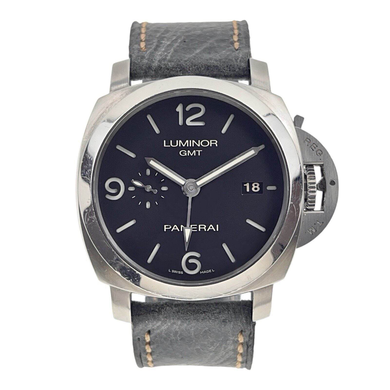 Panerai Luminor 1950 3 Days GMT Stainless Steel Automatic Men’s Watch PAM00320