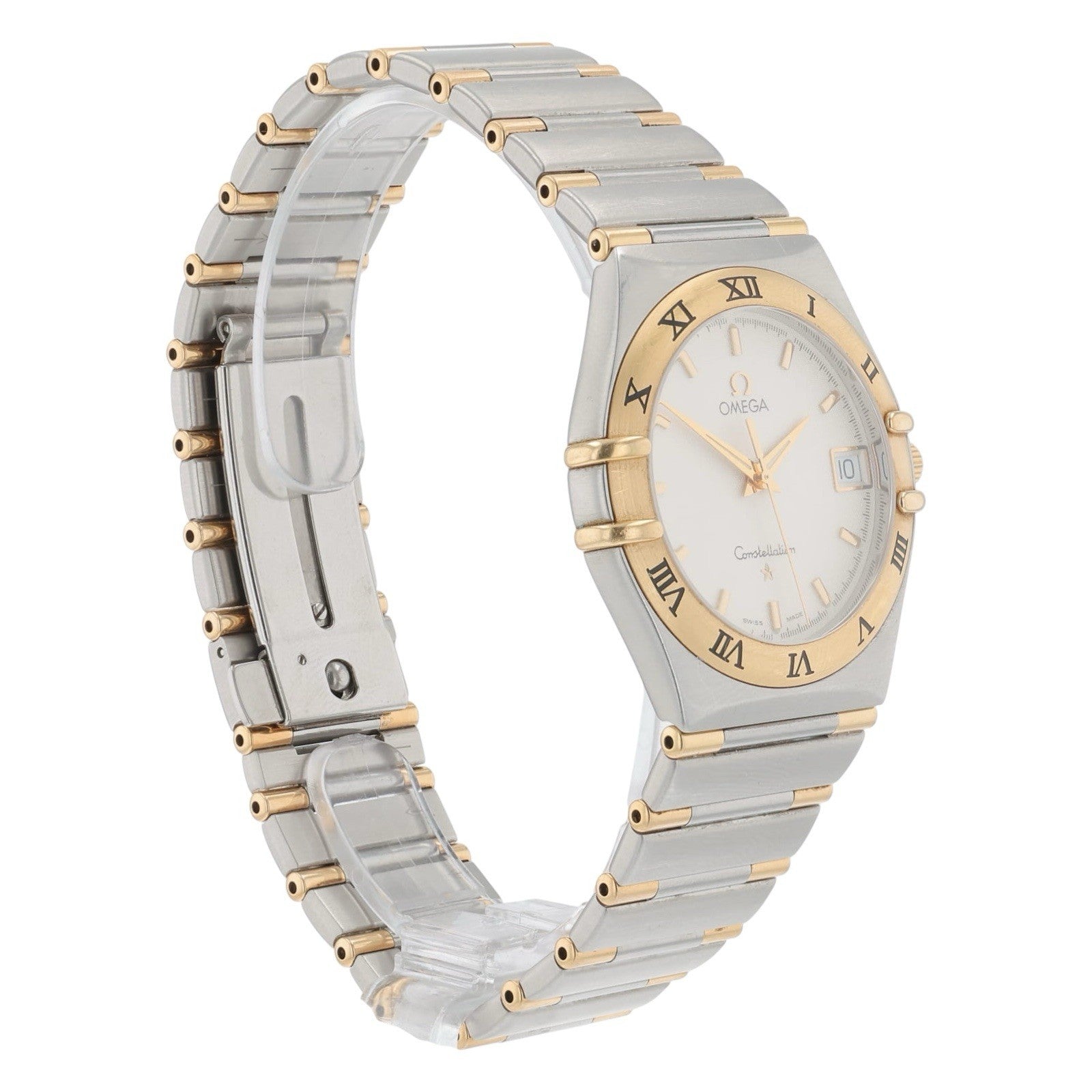 Omega Constellation Steel & Gold White Dial 33mm Quartz Movement Men’s 1312.30