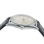 Rolex Oyster Varini Locarno Silver Dial Steel 34mm Manual Wind Unisex Watch 4377