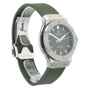 Hublot Classic Fusion Green Dial Titanium 38mm Auto Men's Watch - 565.NX.8970.LR