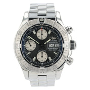 Breitling Superocean Black Dial Stainless Steel 42mm Automatic Mens Watch A13340